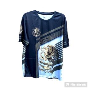 Mexico Shirt 3D Personalized Top Sz. XL by Chaos Monkey New!